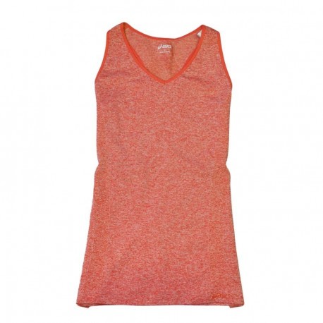 Playera Asics Tank Top Naranja - Envío Gratuito