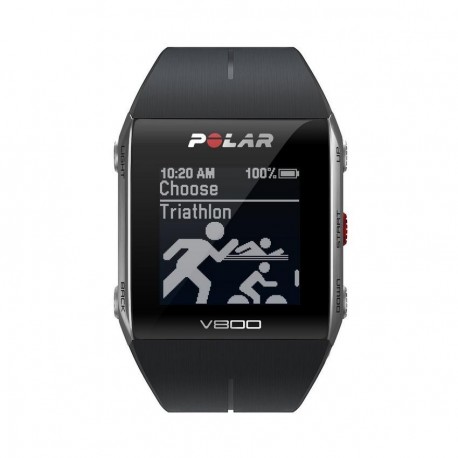 Reloj Polar V800 GPS Deportes Monitor Actividad - Negro