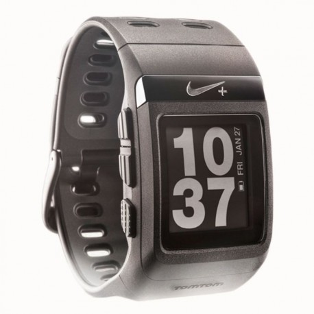 cristiano Mínimo Travieso Reloj Deportivo Nike+ TomTom con GPS-Negro