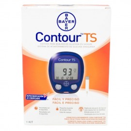 Glucómetro Bayer Contour TS -Azul - Envío Gratuito