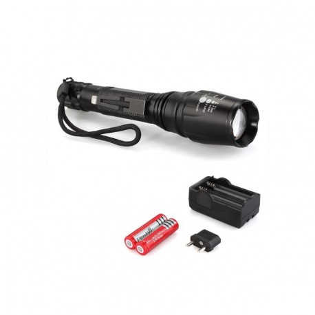 Linterna Antorcha LED CREE XM-L T6 Luz 1000LM Zoom para Camping Pesca Deporte - Envío Gratuito