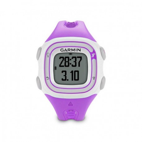 Reloj Garmin Forerunner 10-Morado con Blanco - Envío Gratuito