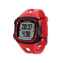 Reloj de Fracuencia Cardíaca Garmin Forerunner 15 con Banda-Negro con Rojo - Envío Gratuito