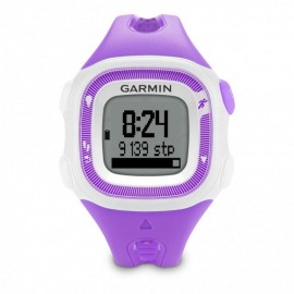 Reloj de Fracuencia Cardíaca Garmin Forerunner 15 con Banda-Violeta con Blanco - Envío Gratuito