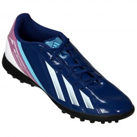 Tenis para Fútbol Adidas F5 TRX TF para Caballero - Azul + Púrpura - Envío Gratuito