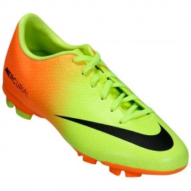 Tachones para Fútbol Nike Mercurial Victory 4 FG Jr. Citrus para niño - Amarillo + Naranja - Envío Gratuito