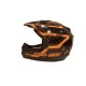 Casco CAN-AM X1 Cross-Negro con Naranja - Envío Gratuito