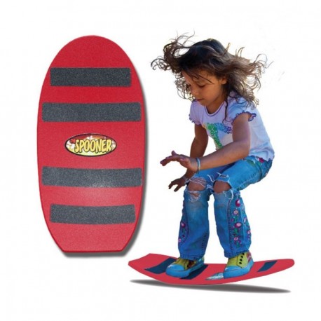 Patineta/Tabla de Blalance Spoonerboards FREESTYLE mayores de 4 años Rojo - Envío Gratuito