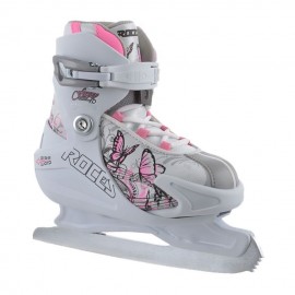 Patines Roces Ice Fuzzy Girl-Blanco - Envío Gratuito