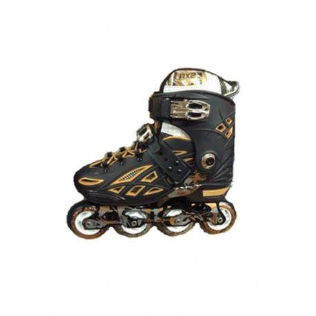 Patines Freeskate Roadshow-Negro con amarillo - Envío Gratuito