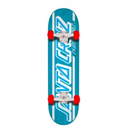 Patineta Completa Santa Cruz 11113531 Strip Regular 7.8" x 31.7" - Envío Gratuito