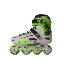 Patines Roadshow Freeskate Ruedas de 76 mm-Verde con Blanco - Envío Gratuito