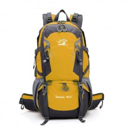 Montañismo exterior impermeable Mochila Bolsa de deporte senderismo, campamentos Bolsos de bandolera (amarillo) - Envío Gratuito