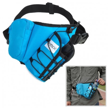 Rimix RY deportes al aire libre franja reflectante impermeable de nylon Bolsa de cintura - Azul - Envío Gratuito