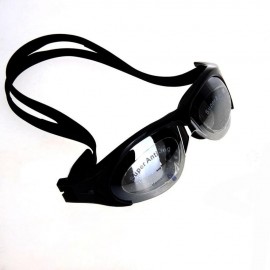Los adultos negros anti-vaho impermeable Piscina Protección UV Goggles Gafas - Envío Gratuito