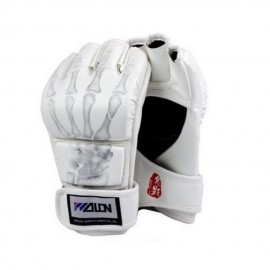 Guantes Ajustables Kick Boxing Artes Marciales Boxeo-Blanco - Envío Gratuito