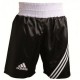 Short de Boxeo Adidas ADISMB02-Negro con Blanco - Envío Gratuito