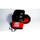 Guantes para Box Acosta 8 Onzas-Negro con rojo - Envío Gratuito