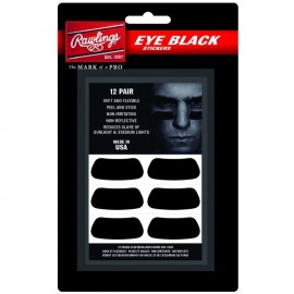 TIRAS ADHESIVAS ANTIREFLEJANTES RAWLINGS EYE BLACK STICKERS - Envío Gratuito