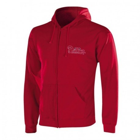 Sudadera Majestic Philadelphia Phillies Field Idol 2-Rojo - Envío Gratuito