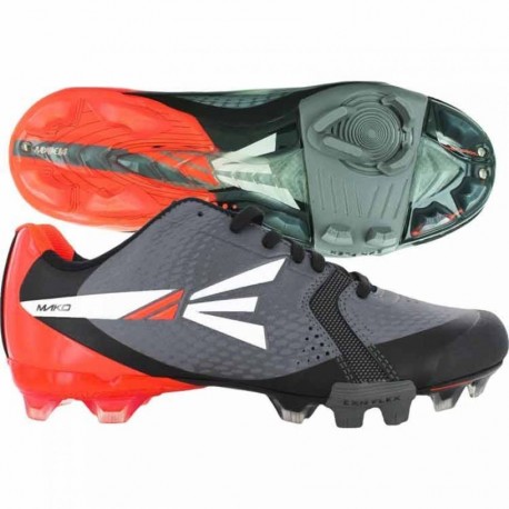 Spikes Easton Mako TPU Negro-Naranja 27 - Envío Gratuito