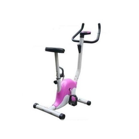 Bicicleta Fija Magnetica Deluxe Con Pantalla Digtal - Rosa - Envío Gratuito