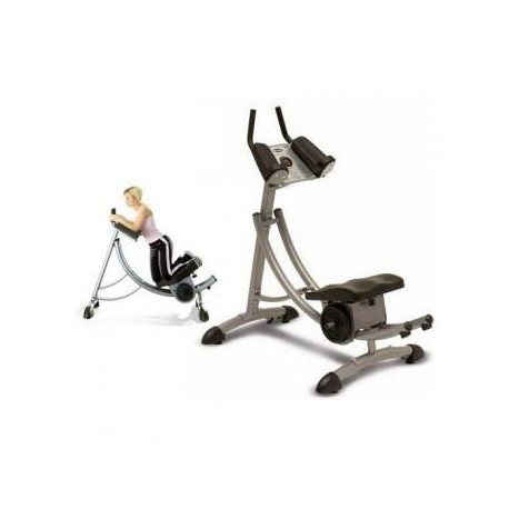 Ab Crunch Pro 1000 Coaster Maquina Abdominal CF-1000-Gris - Envío Gratuito