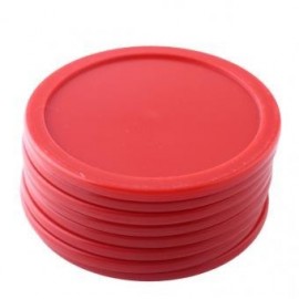 8Pcs 63mm ABS Air Hockey Los Niños El Cuadro Mini Fieltro Maceta Puck porteros OEM - Envío Gratuito