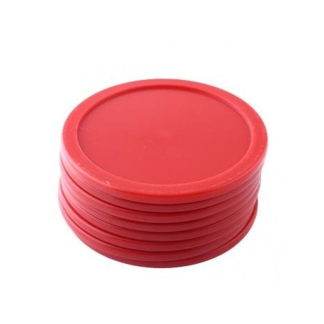 8Pcs 63mm ABS Air Hockey Los Niños El Cuadro Mini Fieltro Maceta Puck porteros OEM - Envío Gratuito