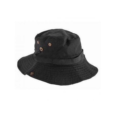 Elenxs Militar Ejército Bucket Boonie Gorra camping Pesca Senderismo nuevo negro - Envío Gratuito