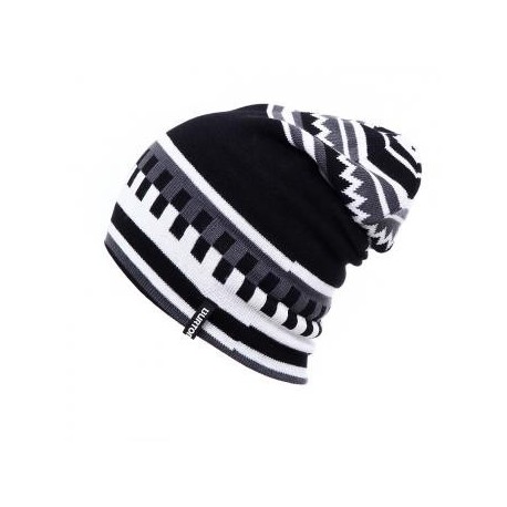 Sombreros de invierno Gorra de esquí de punto MO011-Negro - Envío Gratuito