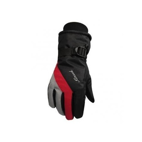 GUANTES DEPORTIVOS DE INVIERNO PARA HOMBRE MUJER NEGRO+ROJO - Envío Gratuito