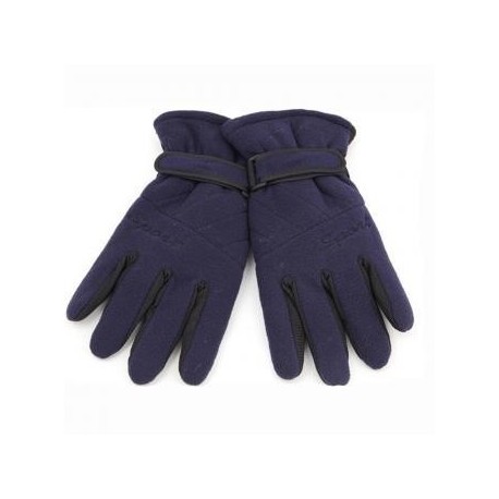 Elenxs Caliente del invierno de los hombres de nieve Ciclismo Esquí Equitación snowboard Guantes nueva azul marino - Envío Gratu