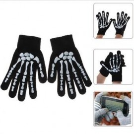 Guantes para pantalla táctil como el iPhone 5 / iPad Mini - Negro + blanco - Envío Gratuito