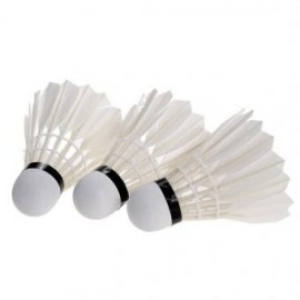 Deportes Pluma Badminton Volantes de entrenamiento Competencia estrenar 3pcs tren - Envío Gratuito