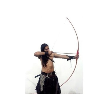 Arco Medieval de Madera con tres flechas incluidas Long bow Drakkar Shop 1.80 m Madera de Roble-Madera - Envío Gratuito