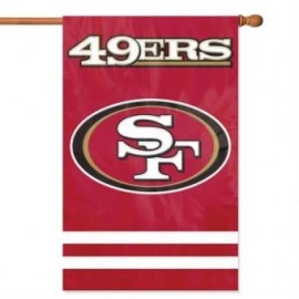 AFSF Forty-niners 44x28 Applique Banner - Envío Gratuito