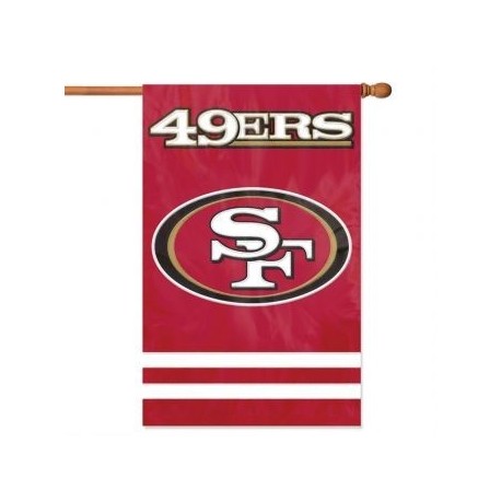 AFSF Forty-niners 44x28 Applique Banner - Envío Gratuito