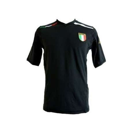 Jersey Italia Cuello V Kappa KNT2IT Negro - Envío Gratuito