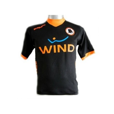 Jersey Roma Gala Temp 2011-2012 Slim Fit Kappa K501RO (Negro) - Envío Gratuito