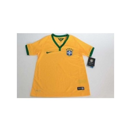 Jersey Local Seleccion Brasil Infantil - Envío Gratuito