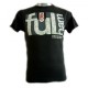 Playera Fulham Algodón Kappa TS21NFUL (Negro) - Envío Gratuito