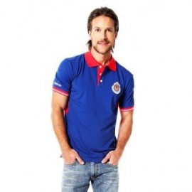 Chivas - Playera tipo Polo Chivas - Azul - MCV3649 - Envío Gratuito