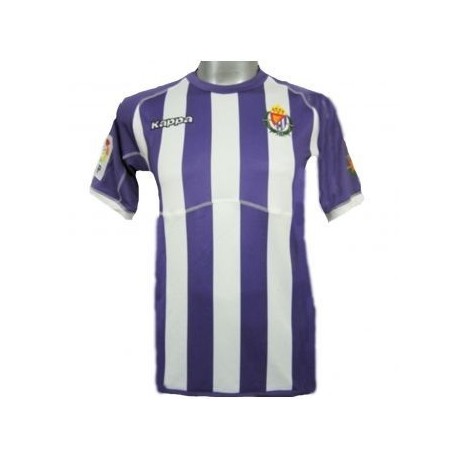 Jersey Valladolid K120RV Local Temp 2011-2012 Slim Fit Rayas - Envío Gratuito