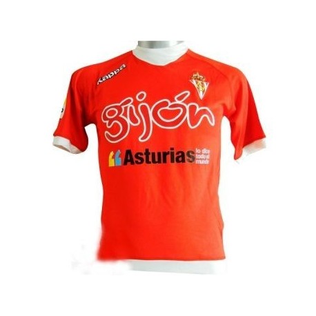 Jersey Sporting de Gijón Gala Kappa K126SG Temp 2013 (Rojo) - Envío Gratuito