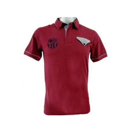 Playera Polo Barcelona FC MCB3058-Rojo - Envío Gratuito