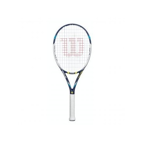 Raqueta de Tenis Wilson Juice 100S-Negro con Blanco - Envío Gratuito