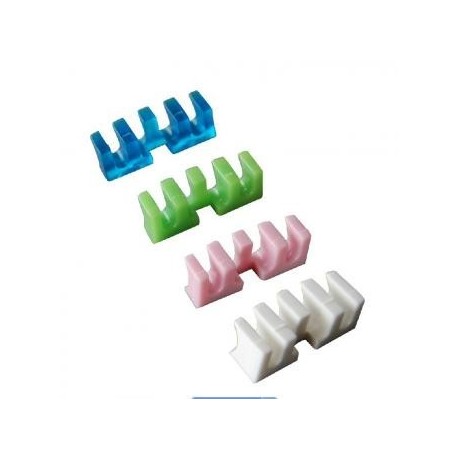 2pcs Badminton Raqueta Raqueta Garganta Carga útil adaptador del esparcidor Miryo - Envío Gratuito