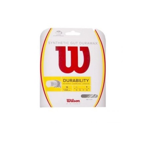 Cuerda para Raqueta de Tenis Wilson WRZ945900-Blanco - Envío Gratuito