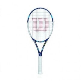 Raqueta de Tenis Wilson Juice 100UL-Negro con Blanco - Envío Gratuito